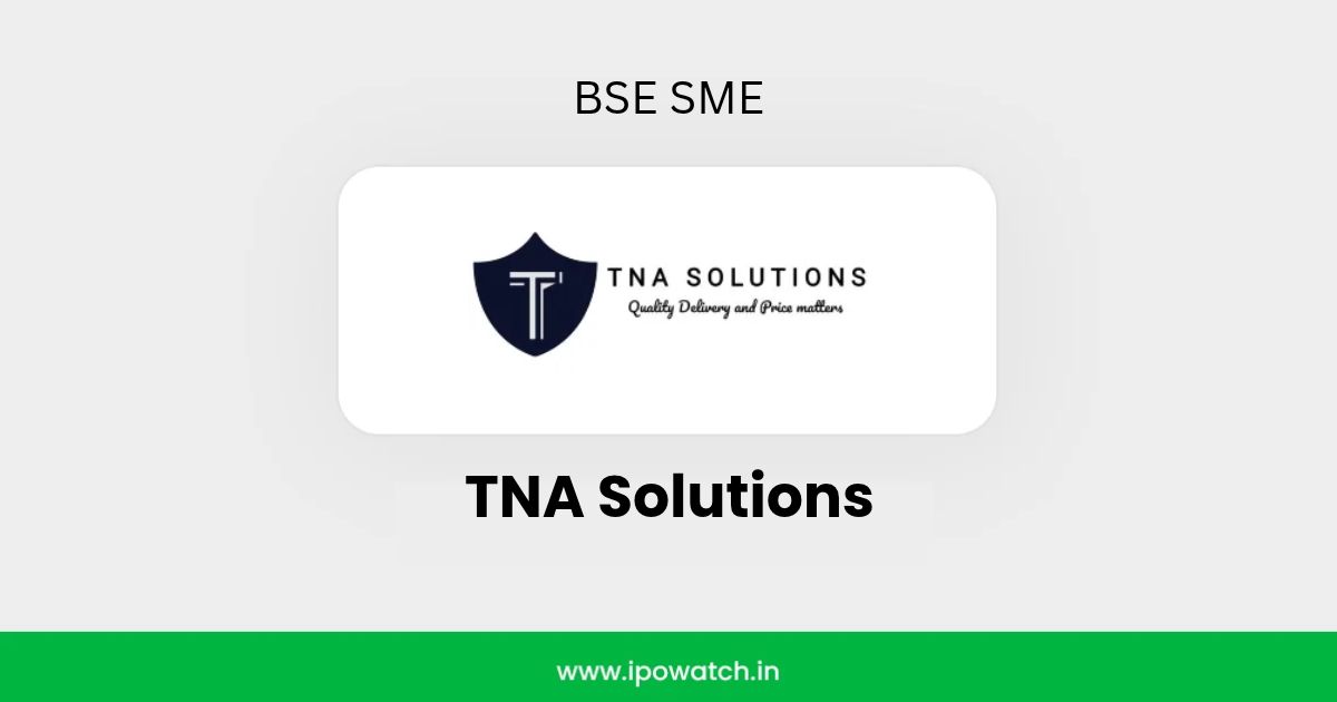 TNA Solutions IPO GMP, Grey Market Premium Today